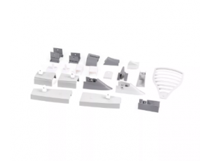 Freewing JAS-39 Gripen Grey 80mm EDF Jet Plastic Parts Set A